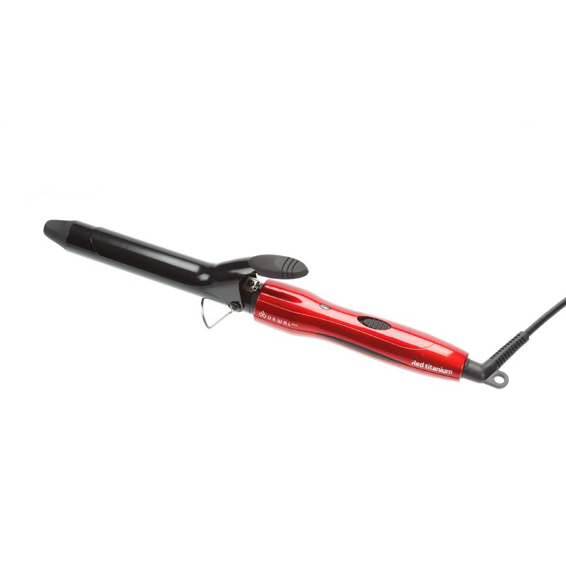 DEWAL 03-2025 Плойка для волос RED TITANIUM, 25 мм, 40Вт